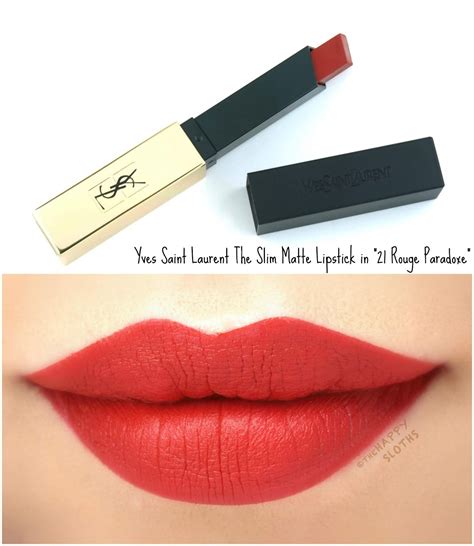 ysl slim matte lipstick 21|where to buy ysl lipstick.